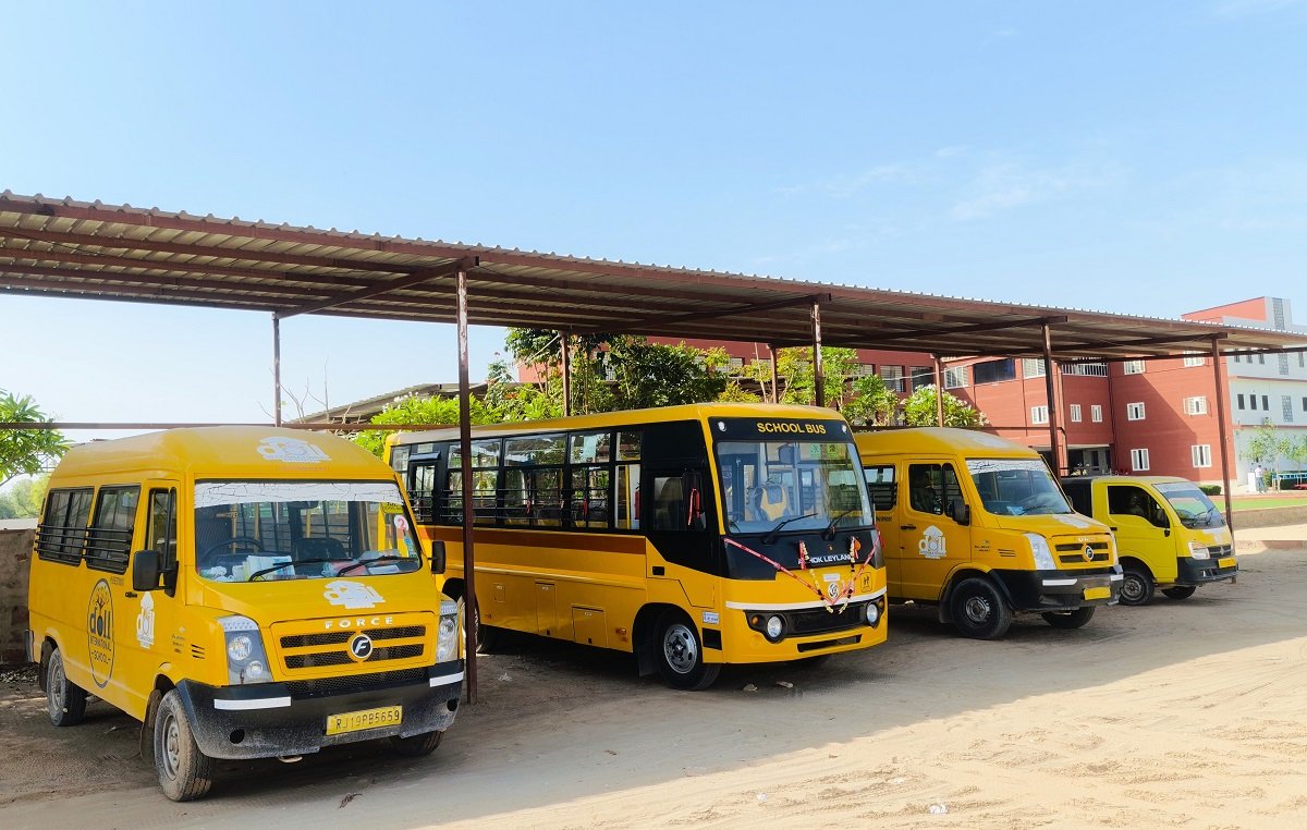 Doll International School Jodhpur Bus Facility